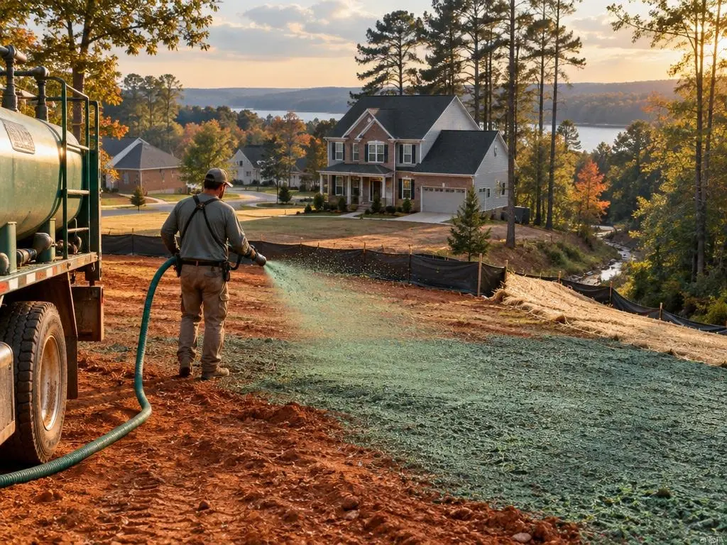 Residential Lawn Hydroseeding in Charlotte, NC