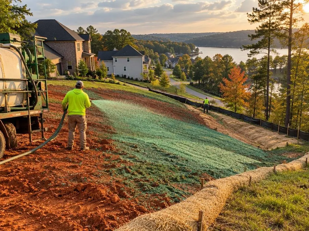 Slope & Swale Erosion Control in Charlotte, NC